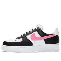 Кроссовки air force 1 '07 'satin swoosh' Nike, черный dc4463-100 | blackpinkwhite