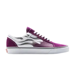 Кроссовки Old Skool Vans, фиолетовый vn0a4u3bxez | dark purple/true white