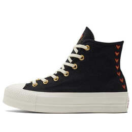 Кроссовки chuck taylor all star lift platform high 'valentine's day 2023' Converse, черный a05138c | black