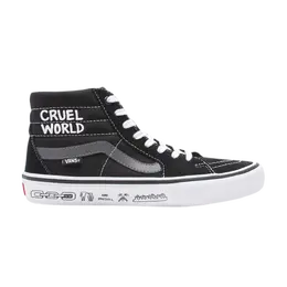 Кроссовки Cult x Sk8-Hi Pro Vans, черный vn000vhguhu | black/white