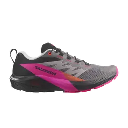 Кроссовки Sense Ride 5 Salomon, серый l47385400 | plum kitten/black/pink glow