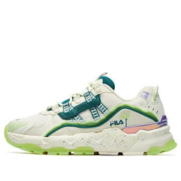 Кроссовки disruptor low sneakers 'white green' Fila, белый f12w131114fws | white/green
