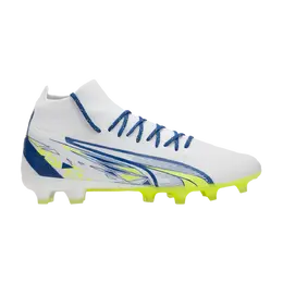 Кроссовки Christian Pulisic x Ultra Pro FG AG Puma, белый 107489 01 | white/lime smash/clyde royal