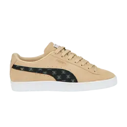 Кроссовки Suede Classic T7 Puma, желто-коричневый 388717 01 | light sand/black/white