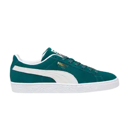 Кроссовки Suede Classic 21 Puma, зеленый 374915 89 | malachite/white