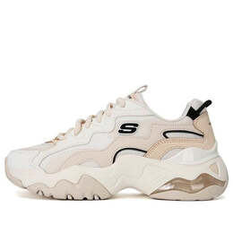 Кроссовки dlites 3-high alert shoes 'white pink' Skechers, белый 896254-nat | white/pink