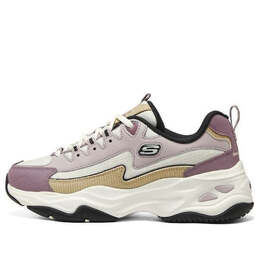 Кроссовки dlites 1.0 'mauve yellow white' Skechers, фиолетовый 896282-mvnt | purple/beige/yellow
