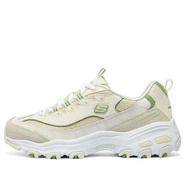 Кроссовки dlites 1.0 'beige green' Skechers, бежевый 896283-ntgr | beige/green/white