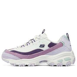 Кроссовки d'lites 1.0 shoes 'white purple lilac' Skechers, белый 896276-prmt | white/purple/lilac