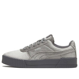 Кроссовки carina velvet grey/silver Puma, серый 375886-03 | grey/silver