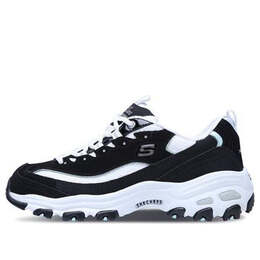 Кроссовки d'lite-looking glass Skechers, черный 11959-bkw | black and white