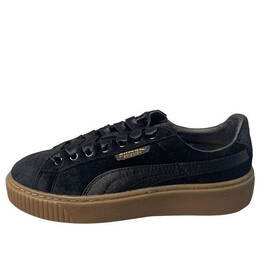 Кроссовки suede platform 'black' Puma, черный 366721-03 | black