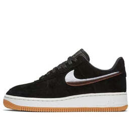 Кроссовки air force 1 '07 lx 'black gum' Nike, черный 898889-010 | black