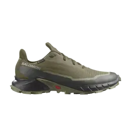 Кроссовки Alphacross 5 GORE-TEX Salomon, зеленый l47310300 | olive night/black/deep lichen green