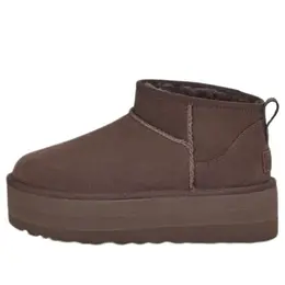 Кроссовки (WMNS) Ugg Classic Ultra Mini Platform 'Chocolate', цвет chocolate 1135092-bcdr | chocolate