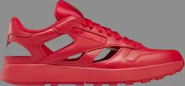 Кроссовки maison margiela x classic leather dq 'vector red' Reebok, красный 0001681 | red