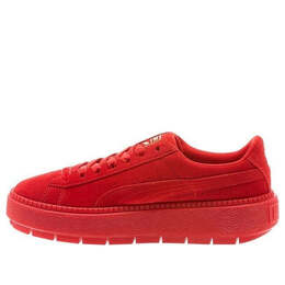 Кроссовки suede platform trace 'valentines day' Puma, красный 367045-01 | red