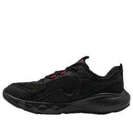 Кроссовки charged vantage 1 'triple black' Under Armour, черный 3028450-001 | black/red