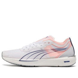 Кроссовки liberate nitro 'white elektro peach' Puma, белый 194458-04 | white/pink