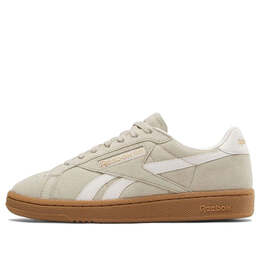 Кроссовки club c grounds shoes 'beige white' Reebok, бежевый 100208145 | beige/white/brown