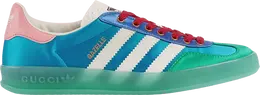 Лимитированные кроссовки Adidas Adidas x Gucci Wmns Gazelle 'Light Blue Silk', синий 707867 u7r10 3660 | light blue silk
