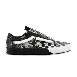 Кроссовки Old Skool Cap Vans, черный vn0a4uuh2tb | black/true white