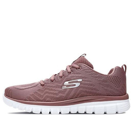 Кроссовки graceful get connected sneakers pink/white Skechers, розовый 12615-mve | pink/white