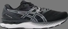 Кроссовки gel nimbus 23 2e wide 'black white' Asics, черный 0001085 | black
