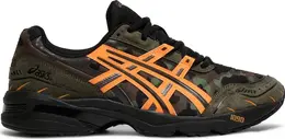 Кроссовки bape x gel 1090 'camo' Asics, зеленый 1023a061 200 | green