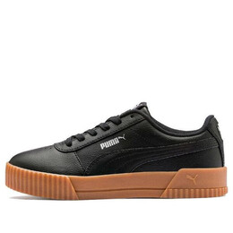 Кроссовки carina leather 'black' Puma, черный 370325-06 | black