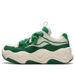 Кроссовки fashion skate shoes 'white green' Fila, белый f12w341202fwf | white/green