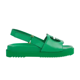 Кроссовки Gucci Wmns Sandal, цвет Interlocking G - Green 738687 us000 3727 | interlocking g - green