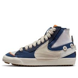 Кроссовки blazer mid '77 jumbo 'voodoo - grey fog phantom' Nike, серый dr0978-001 | grey/blue