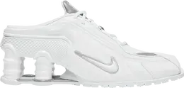 Кроссовки Nike Martine Rose x Wmns Shox Mule MR4 'White Metallic Silver', белый dq2401 100 | white