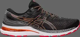 Кроссовки gel kayano 28 4e wide 'black clay grey' Asics, черный 000851 | black