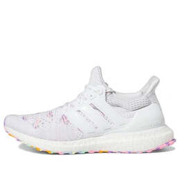 Кроссовки ultraboost 1.0 shoes 'valentine's day' Adidas, белый hq3857 | cloud white/cloud white/violet fusion