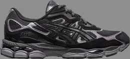 Кроссовки gel nyc 'graphite grey black' Asics, черный 0001201 | black