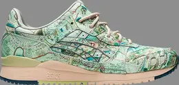 Кроссовки atmos x gel lyte 3 og 'aged map' Asics, зеленый 0001432 | green