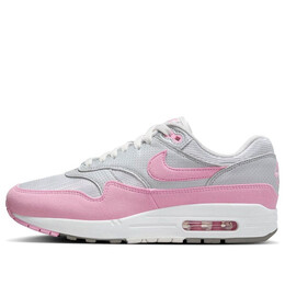 Кроссовки air max 1 '87 'metallic platinum pink rise' Nike, мультиколор hf5387-001 | metallic platinum/flat pewter/summit white/pink rise