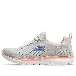 Кроссовки summits perfect views 'grey orange' Skechers, серый 149523-gycl | grey/orange