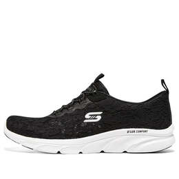 Кроссовки d'lux comfort shoes 'black' Skechers, черный 104346-bkw | black/white
