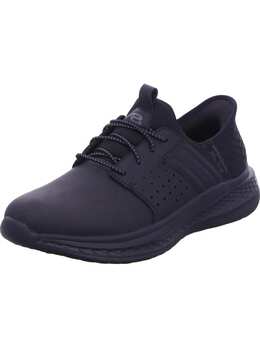 Кроссовки на шнуровке Skechers Lowtop-Sneaker SLADE - ZACHARY, цвет black/black 5363498 | black/black