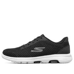 Кроссовки go walk 5 running shoes black/white Skechers, черный 124166-bkw | black and white