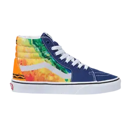 Кроссовки Crayola x Sk8-Hi Vans, мультиколор vn0a5jmjars | mashup melt