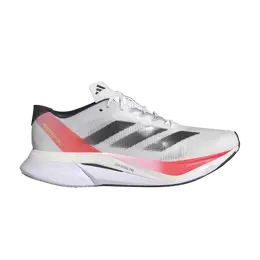 Adidas Кроссовки Wmns Adizero Boston 12, цвет White Aurora Solar Red if9210 | white aurora solar red