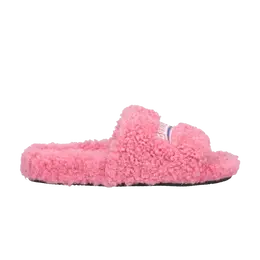 Кроссовки Balenciaga Wmns Furry Slides, розовый 654261 w2do1 5596 | pink