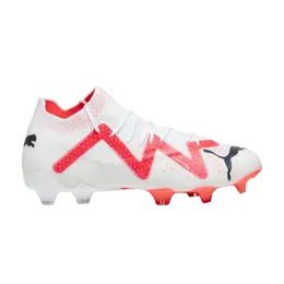 Кроссовки Future Ultimate FG AG Puma, белый 107355 01 | white/black/fire orchid