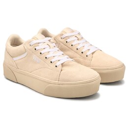 Кроссовки на платформе Seldan Vans, бежевый 1056483/36125 | beige suede
