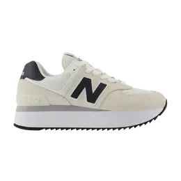 Кроссовки New Balance Wmns 574+, кремовый wl574zah | cream