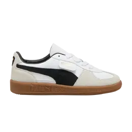 Кроссовки Palermo Leather Big Kid Puma, белый 397275 01 | white/vapor grey/gum
